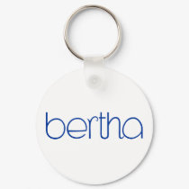Bertha blue Keychain