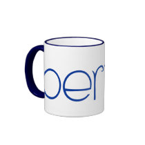Bertha blue Mug
