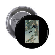Bertha Boynton Lum The land of the bluebird Pinback Button