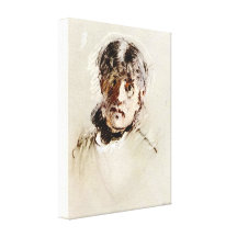 Berthe Morisot - autorretrato Impresiones De Lienzo