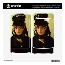 Berthe Morisot by Edouard Manet Samsung Captivate Decals