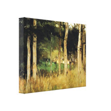 Berthe Morisot - cabaña en Normandía Impresion En Lona