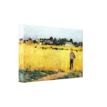 Berthe Morisot - campo de maíz Impresiones En Lona