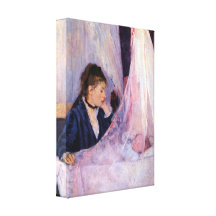 Berthe Morisot - cuna Impresiones En Lona
