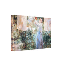 Berthe Morisot - el lavadero colgante del granjero Lienzo Envuelto Para Galerías