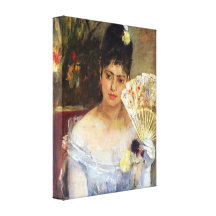 Berthe Morisot - en la bola Impresión De Lienzo