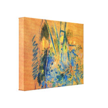 Berthe Morisot - estudio para el cerezo Lona Estirada Galerías