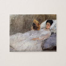 Berthe Morisot - Portrait of Madame Hubard puzzle