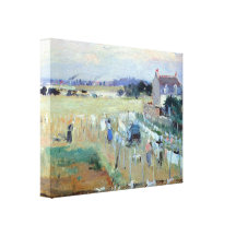 Berthe Morisot - sequedad del lavadero Impresiones De Lienzo