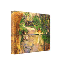 Berthe Morisot - silla en el jardín Lona Estirada Galerias