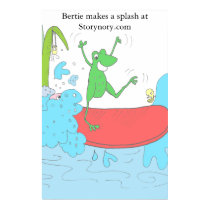 Bertie Splash posters by Storynory Bertie Splash posters