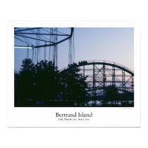 Bertrand Island Amusement Park Poster posters by circleMstudios Bertrand Island Amusement Park Poster posters
