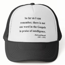 Bertrand Russell Quote 2a hats by atheist_store Bertrand Russell Quote 2a hats
