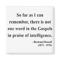 Bertrand Russell Quote 2a Fridge Magnets