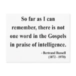 Bertrand Russell Quote 2a Post Card