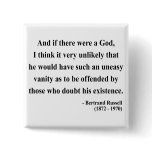 Bertrand Russell Quote 3a Pinback Button