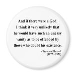 Bertrand Russell Quote 3a Refrigerator Magnets
