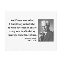 Bertrand Russell Quote 3b postcards by atheist_store Bertrand Russell Quote 3b postcards