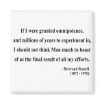 Bertrand Russell Quote 4a Fridge Magnet