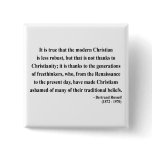 Bertrand Russell Quote 6a Pinback Buttons