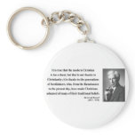Bertrand Russell Quote 6b Key Chain