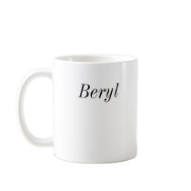 Beryl Personalized Crochet Mug