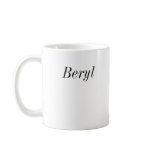 Beryl Personalized Crochet Mug