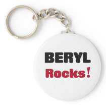 Beryl Rocks Key Chain