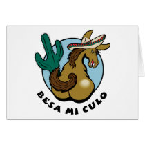 Besa Mi Culo Cards