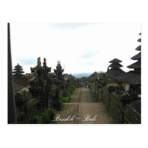 Besakih Temple Bali Postcard