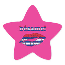 Bésame! - Kiss Me in Cuban Valentine's Day Sticker