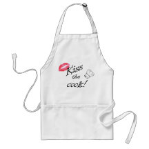 ¡Bese al cocinero! Delantal
