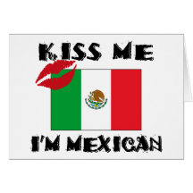 Béseme que soy mexicano felicitación