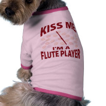 Béseme que soy un jugador de flauta ropa perro