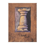 Besieged Rook Stretched Canvas Prints