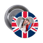 Beso real - boda de Guillermo y de Kate Pins