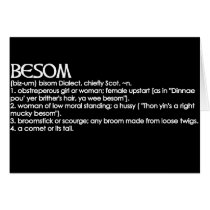 Besom cards