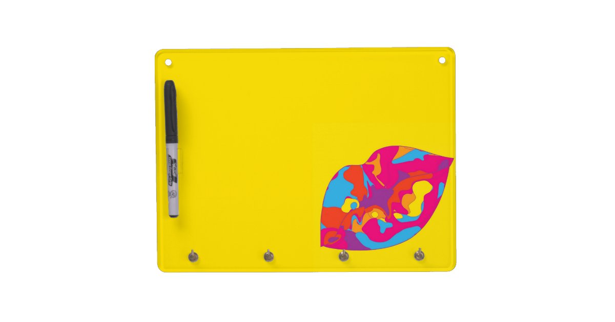 Besos Dry Erase Board With Keychain Holder Zazzle