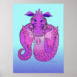 Bessie the Dragon print