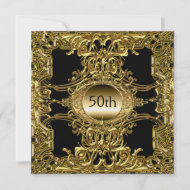 Best 50th Gold Birthday Party