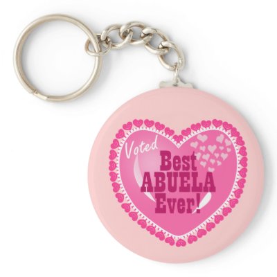 Best ABUELA Ever Key Chain by WorldTourStore