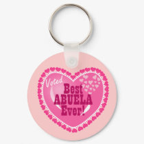 Best ABUELA Ever keychains