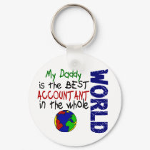 Best Accountant In World 2 (Daddy) keychains by professiongifts Best Accountant In World 2 (Daddy) keychains