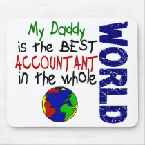 Best Accountant In World 2 (Daddy) Mouse Pad