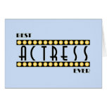 Best Actress Ever Cards