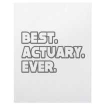 Best Actuary Ever letterhead