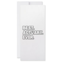 Best Actuary Ever rack cards