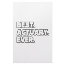 Best Actuary Ever stationery