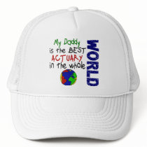 Best Actuary In World (Daddy) Mesh Hat
