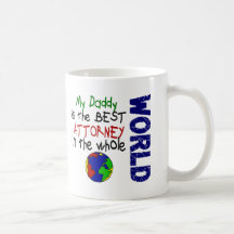 Best Attorney In World 2 (Daddy) Coffee Mugs